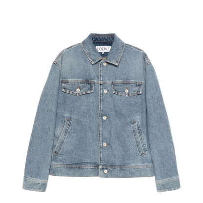Denim Hooded Jacket