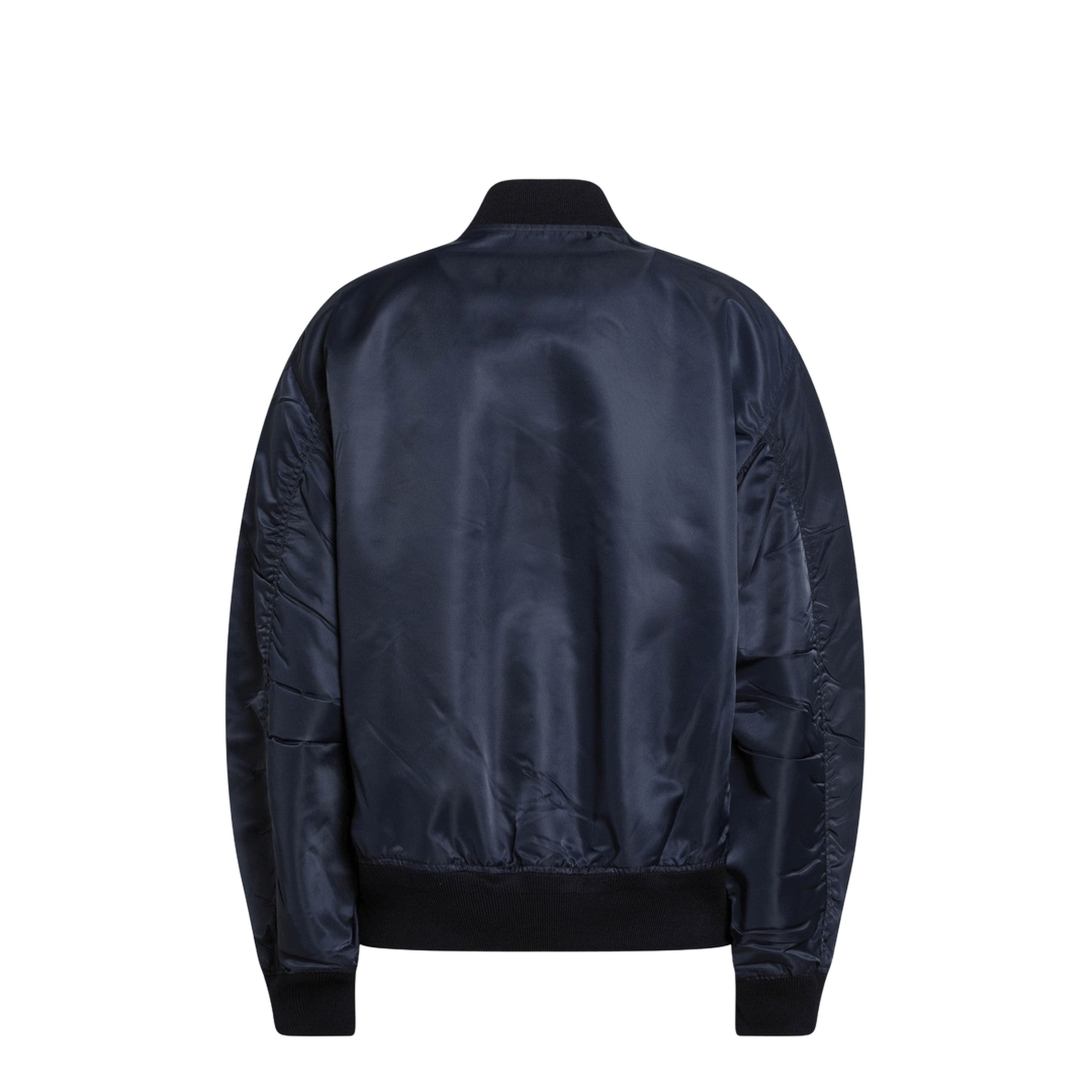 Blue Re-Nylon Bomber Jacket