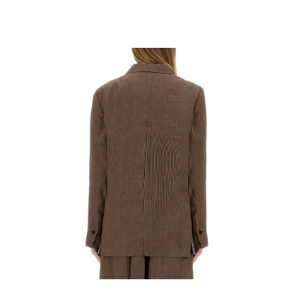 MAYFEYR - Alysi - Micro Stripes Blazer - 105832P5235CHOCO