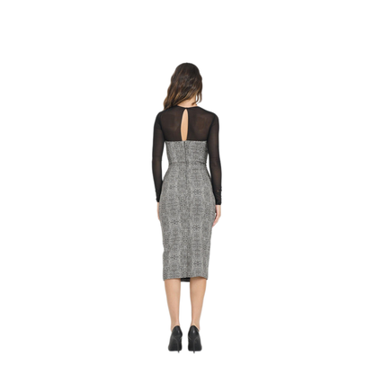 MAYFEYR - Elisabetta Franchi - Black Dress - GO14157E2V390