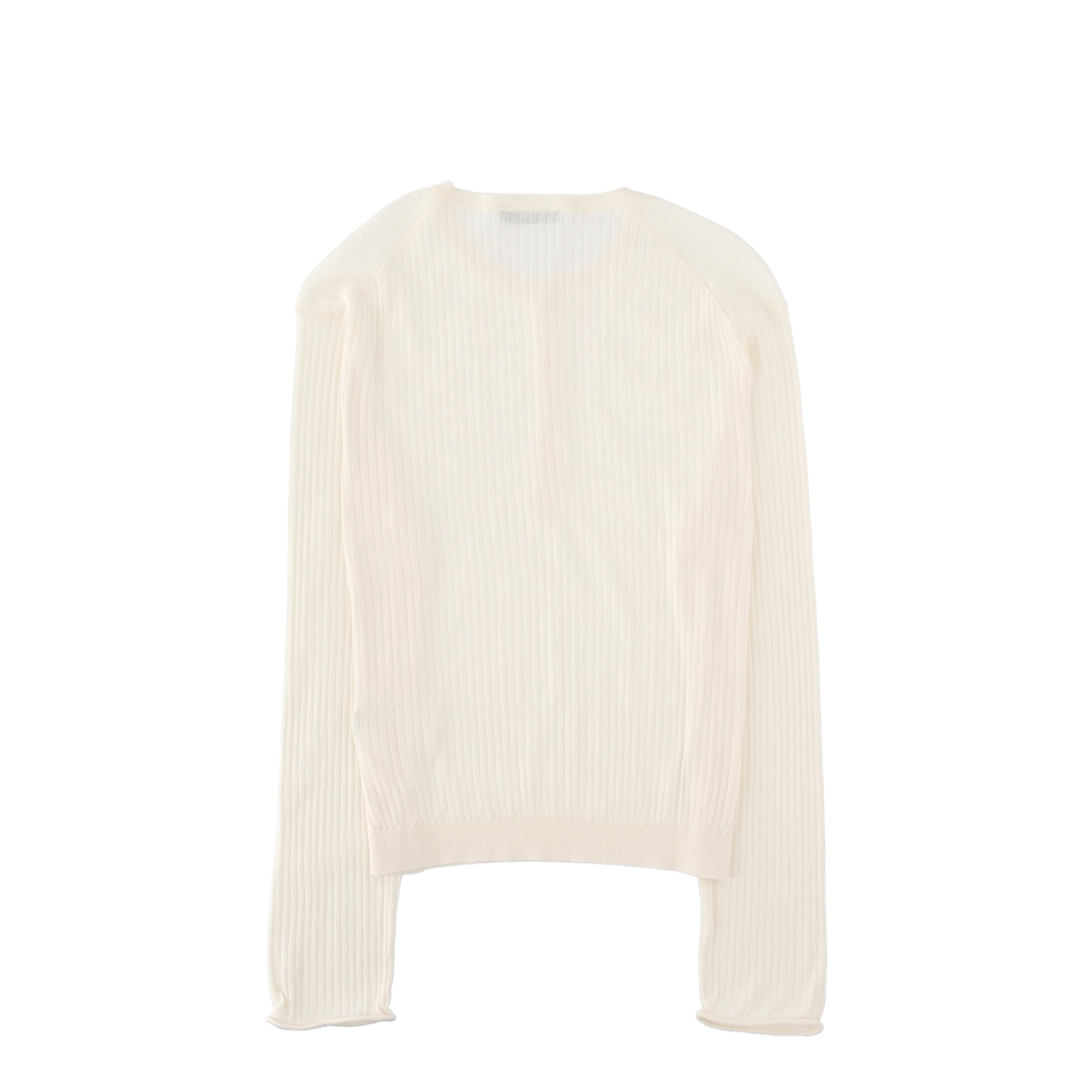 MAYFEYR - Our Legacy - Fine Henley T-Shirt - M2263FIIVORYCOTTONCREPE