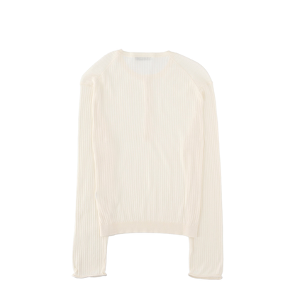 MAYFEYR - Our Legacy - Fine Henley T-Shirt - M2263FIIVORYCOTTONCREPE