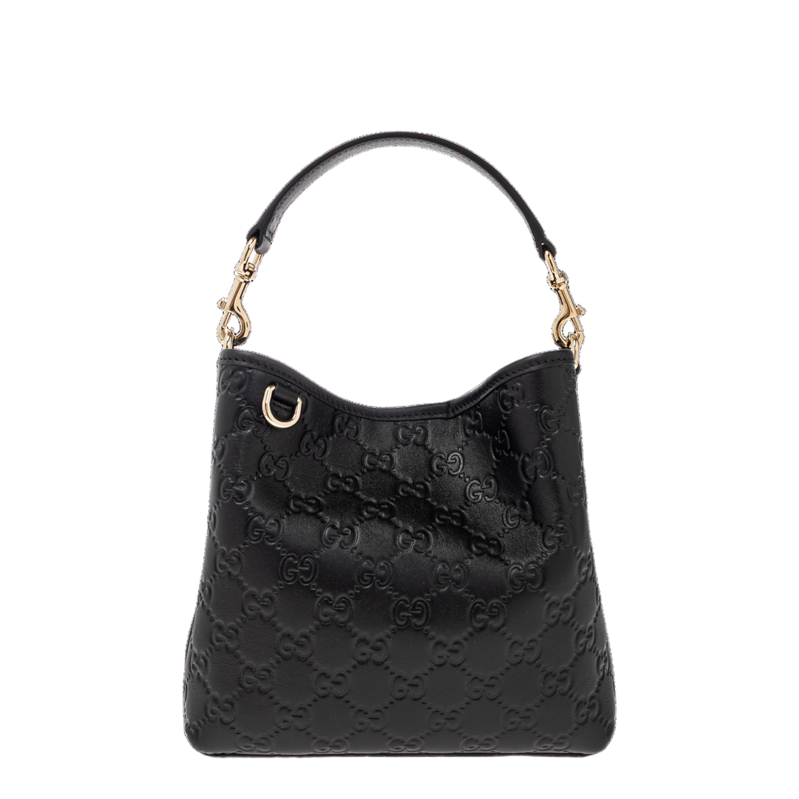 GG Emblem Small Bucket Bag