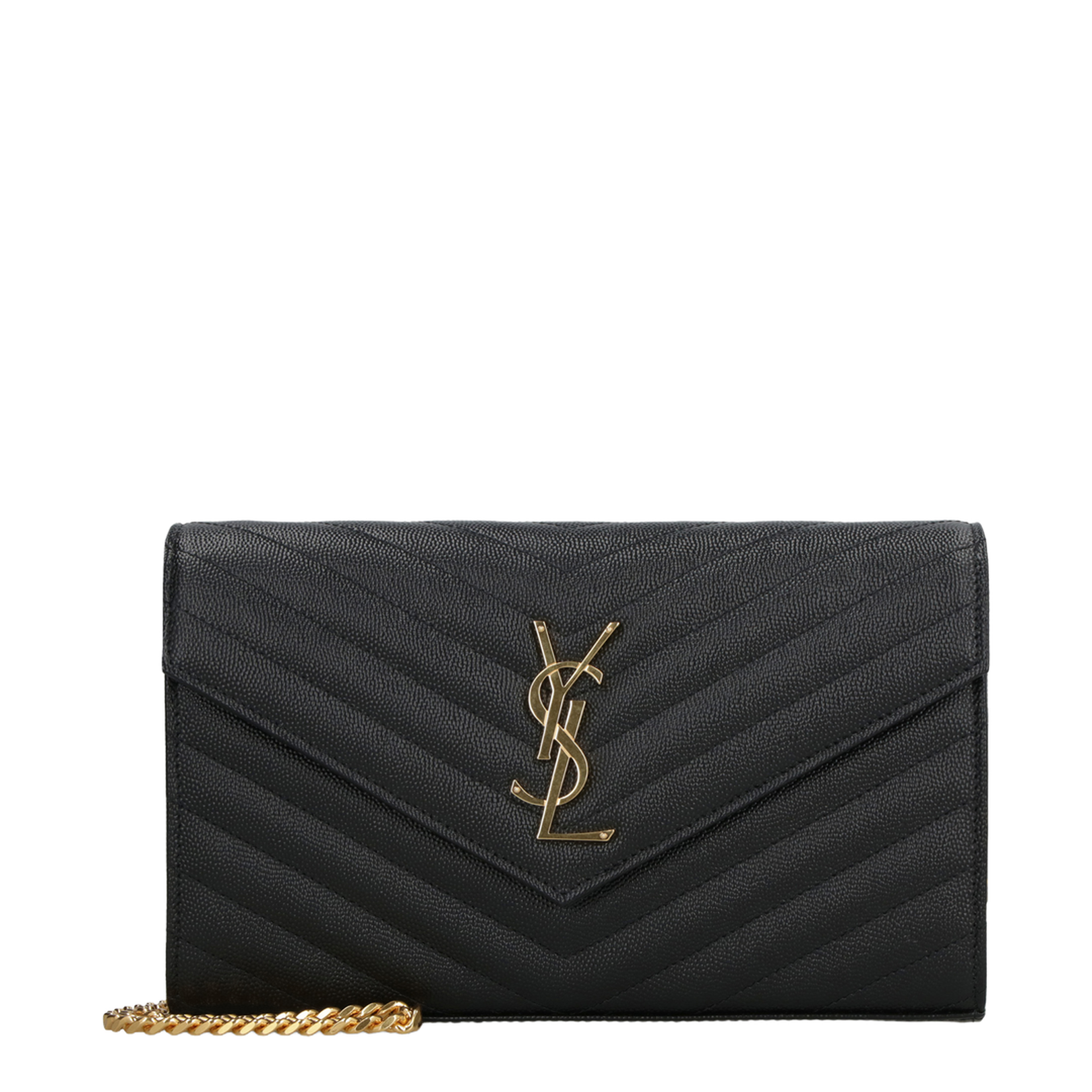 Black Leather Shoulder Bag