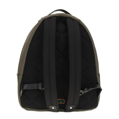 MAYFEYR - Valentino - Stud Up Technical Fabric Backpack - 9Y0B0U12EQK5HG
