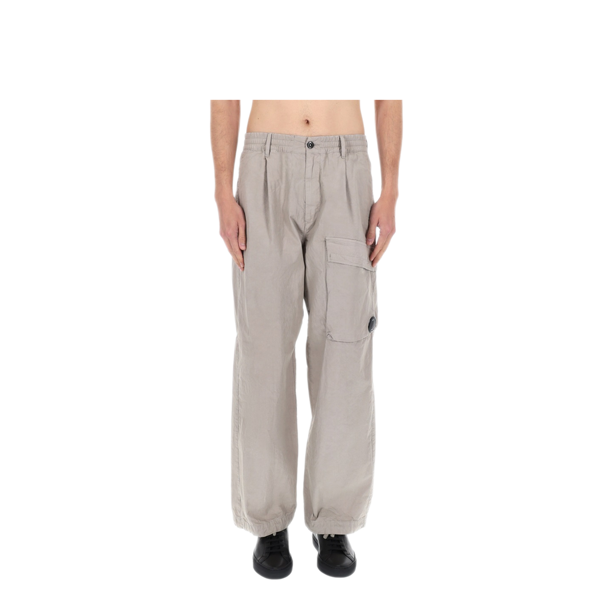 MAYFEYR - C.P. Company - Cargo Trousers With Patch Logo - 20CMPA126A110325G904