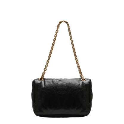 Monaco Chain Bag Small in Black