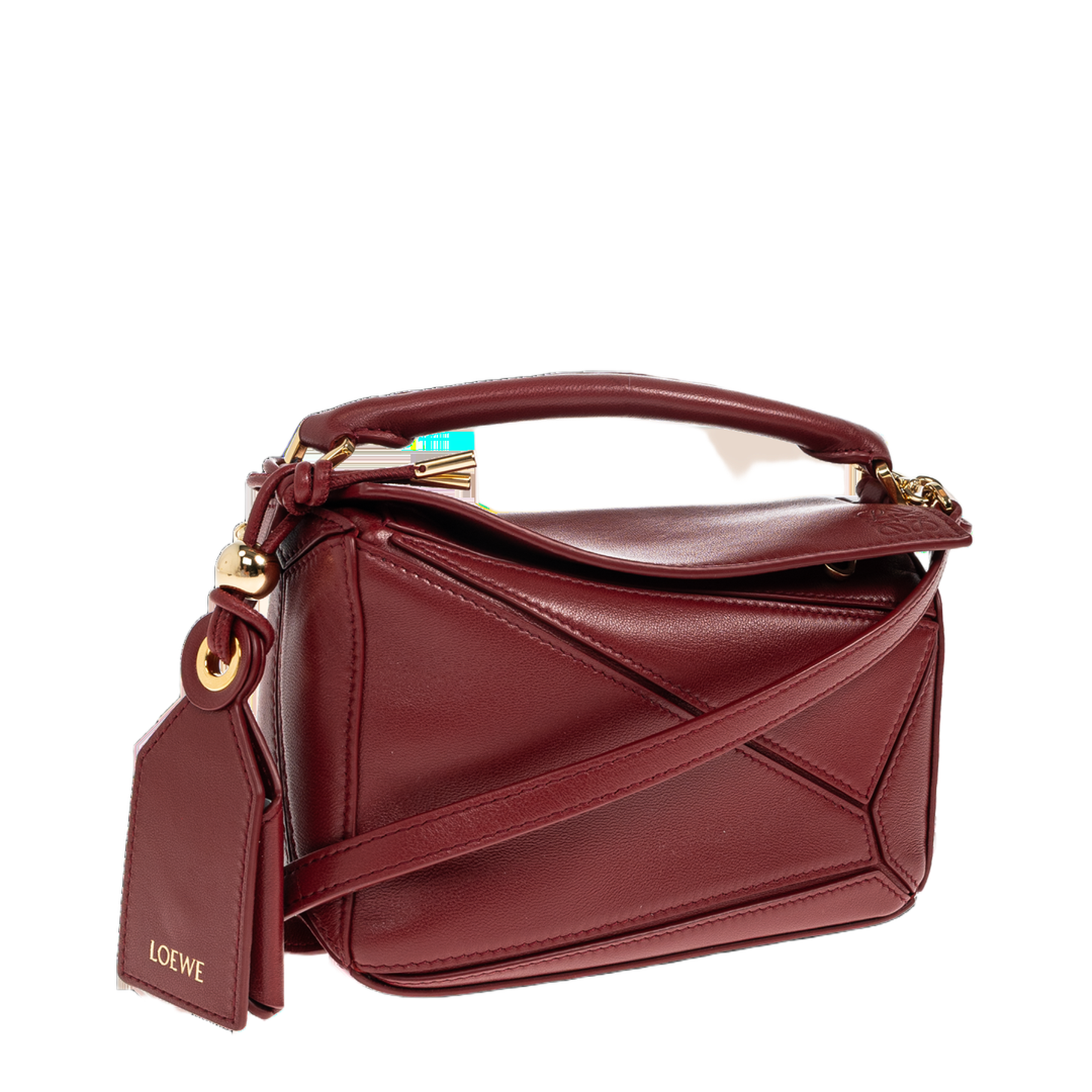 MAYFEYR - Loewe - Puzzle Mini Handheld Bag - A510PLIX040BURNTRED