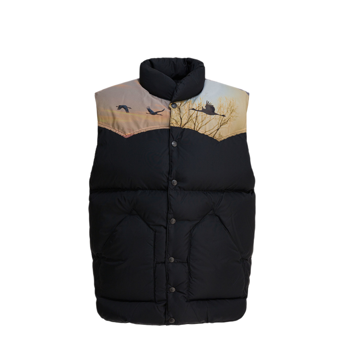 MAYFEYR - Needles - X Rocky Mountain Featherbed Sleeveless Jacket - RW431CBLACK