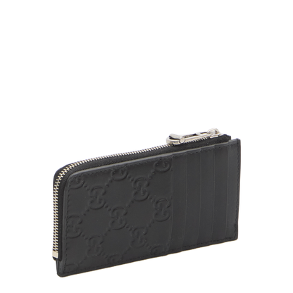 GG Emblem Card Case - Black