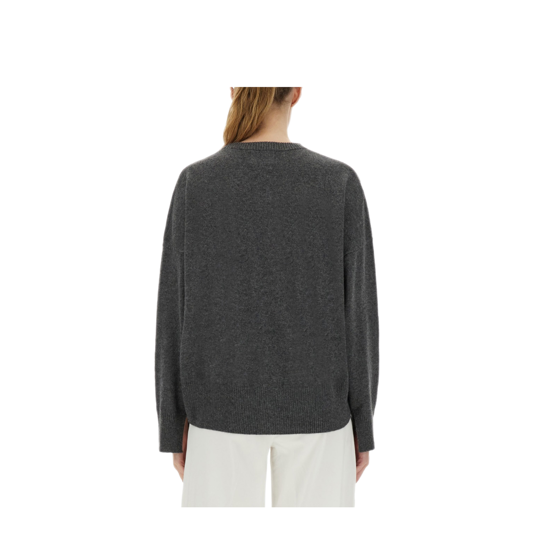 MAYFEYR - Loulou Studio - Cashmere Sweater - ANAALDSANTHRACITEMELANGE