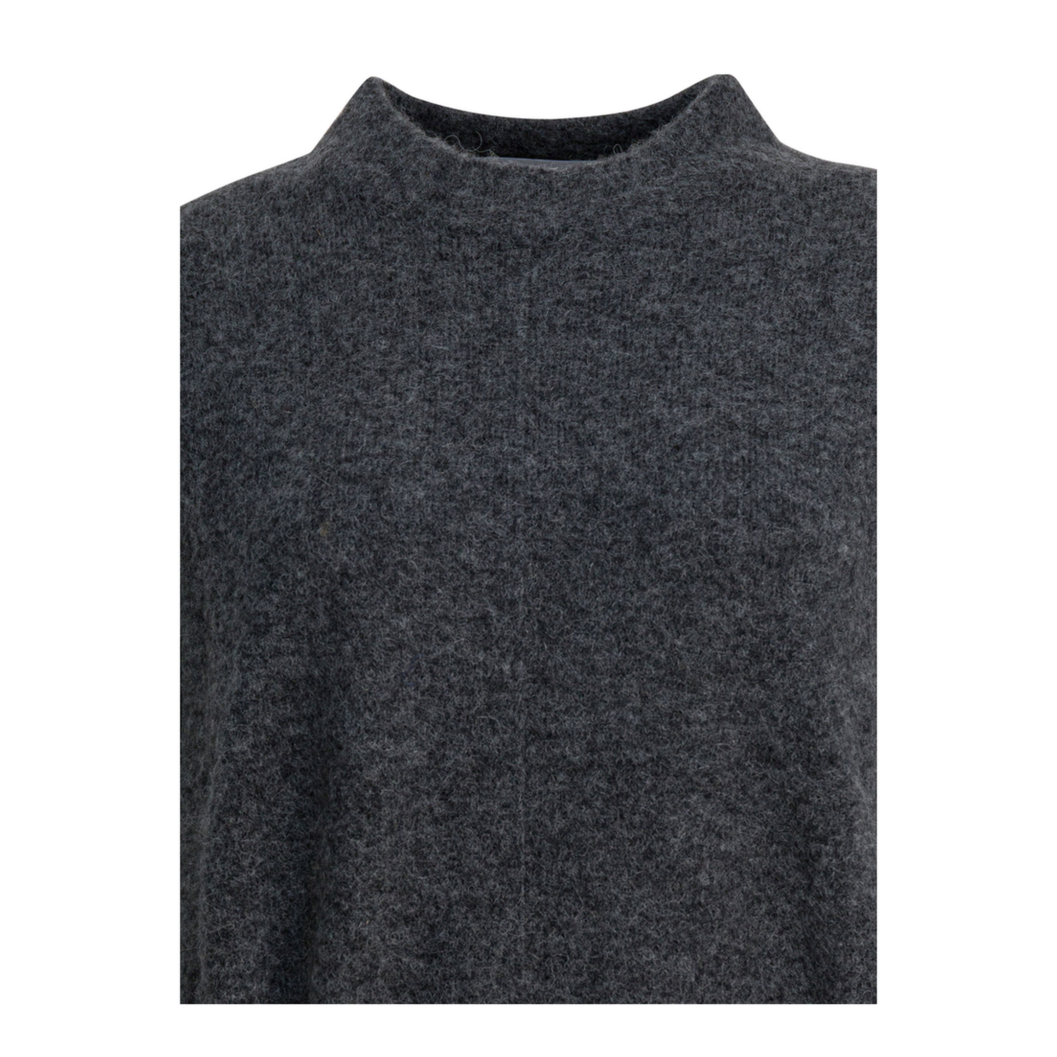 MAYFEYR - Umarmung - Wool Blend Crew Neck Sweater - UM253APO11GRAPHITE