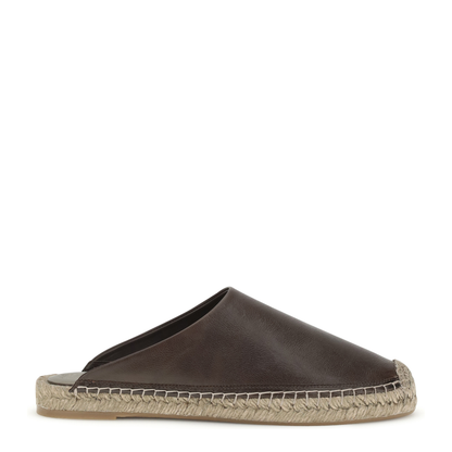 MAYFEYR - Brunello Cucinelli - Leather Espadrilles Mules - MZORG3230