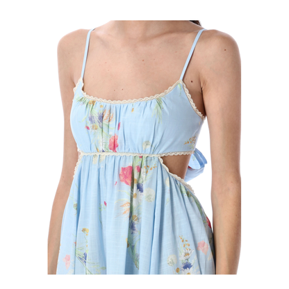 Lucky Printed Cotton Maxi Dress