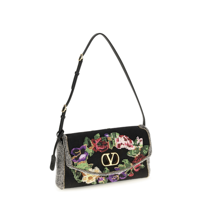MAYFEYR - Valentino - Small Embroidered Devain Shoulder Bag - 9W0B0T32LBH