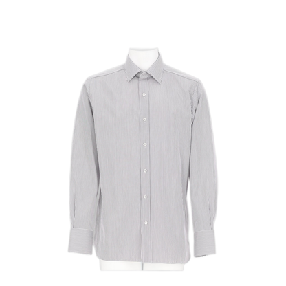 MAYFEYR - Tom Ford - White Cotton Shirt - HSBS01C0054WNA