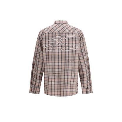 MAYFEYR - Off-White - Flannel Shirt - 44XGE04MS26F0016806080