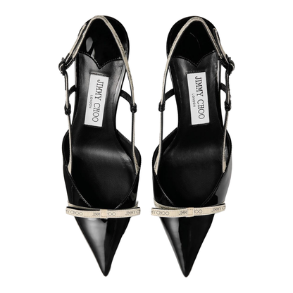 Buttermilk Patent Leather Slingback Pumps