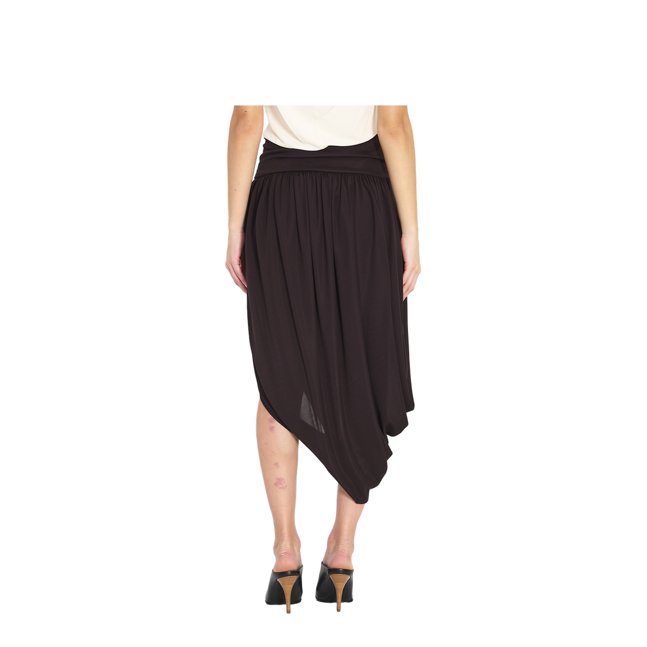 Twisted Midi Skirt