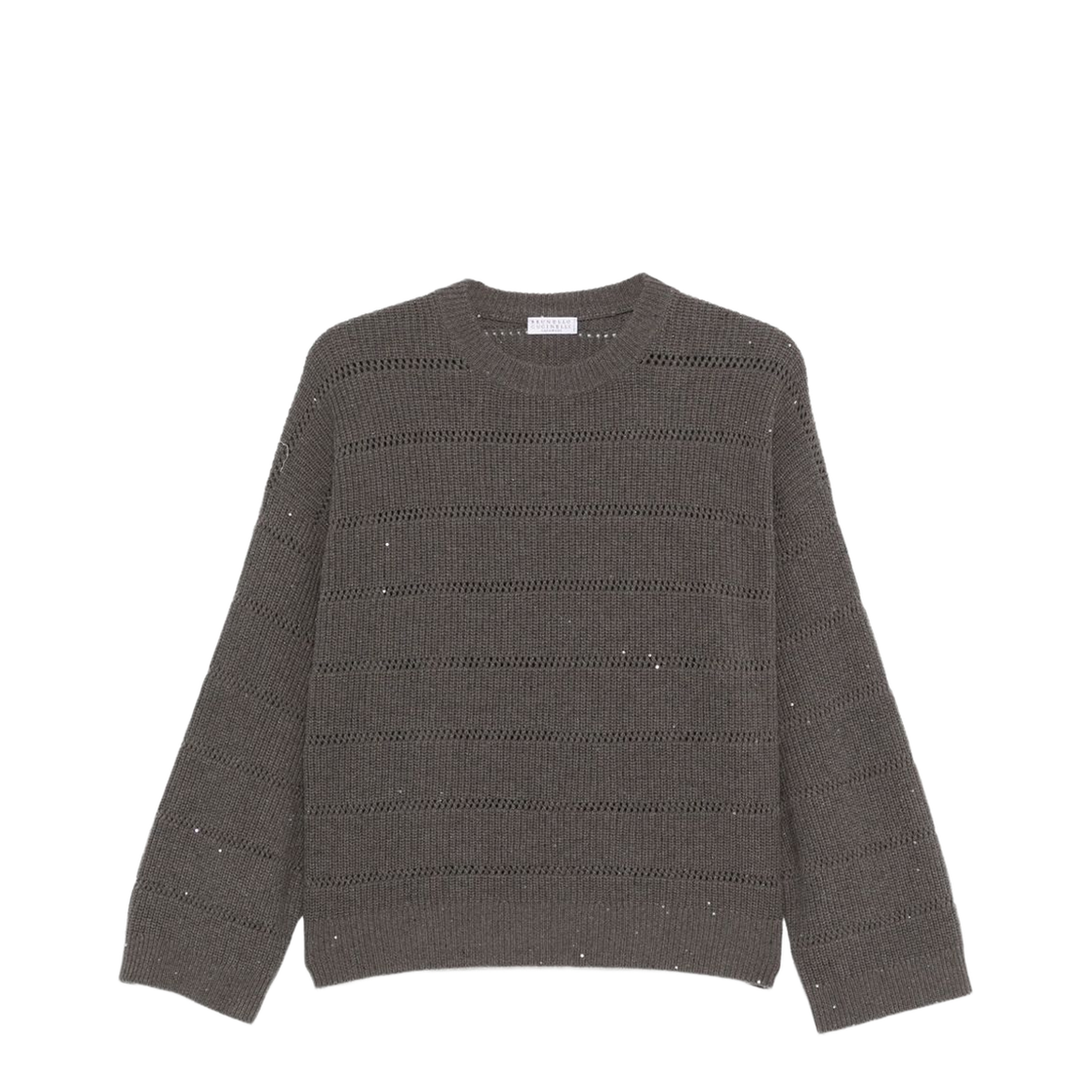 Cashmere and Wool Crew-Neck Sweater