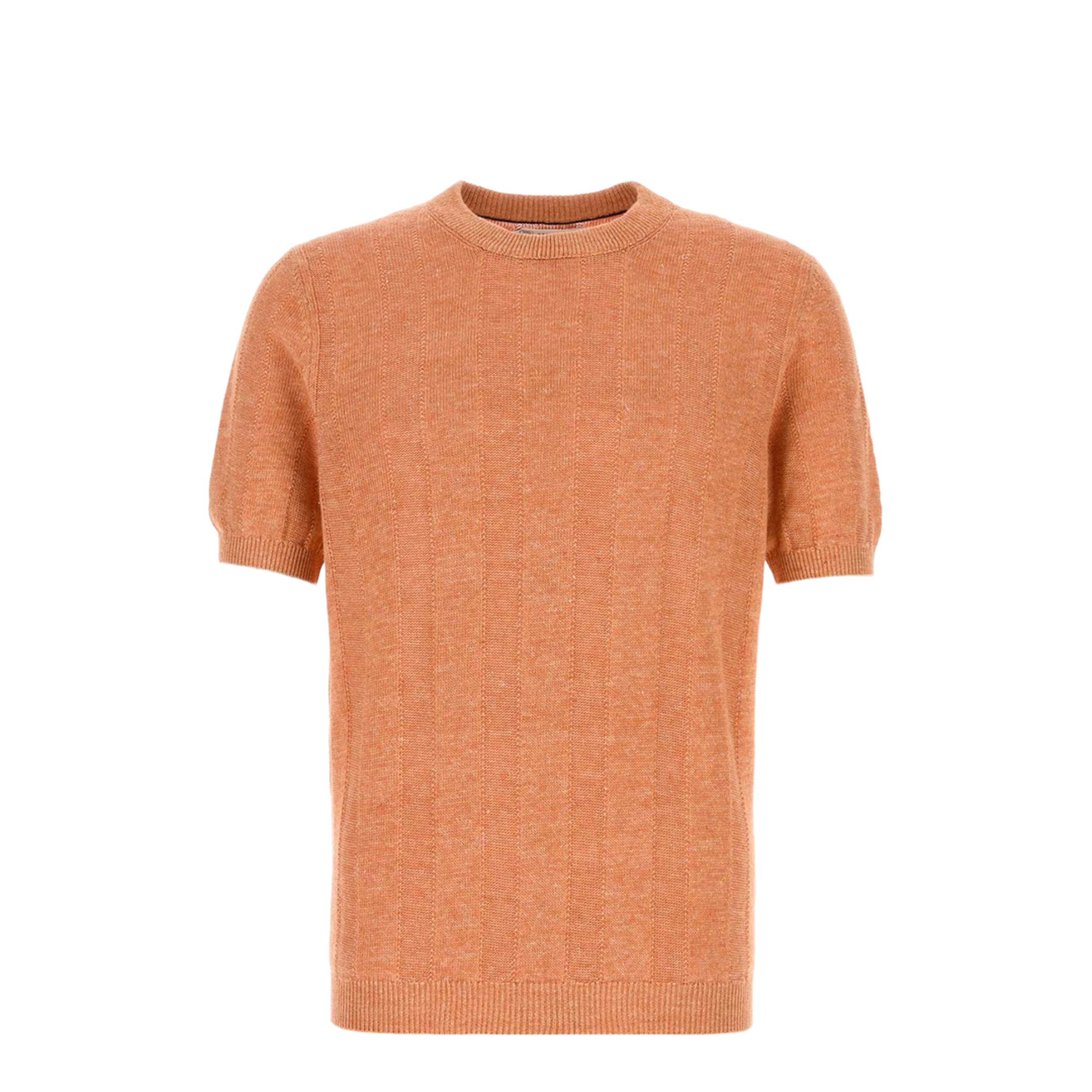 Orange Knit T-shirt
