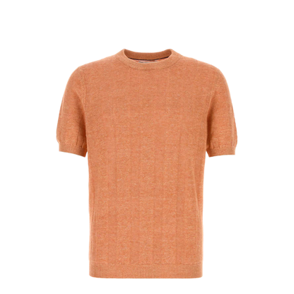 Orange Knit T-shirt
