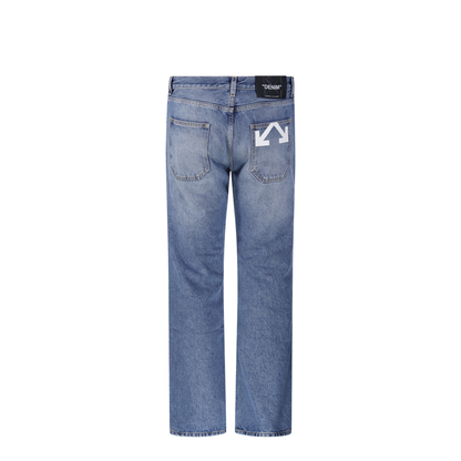 Half Arrow Slim Relax Jeans