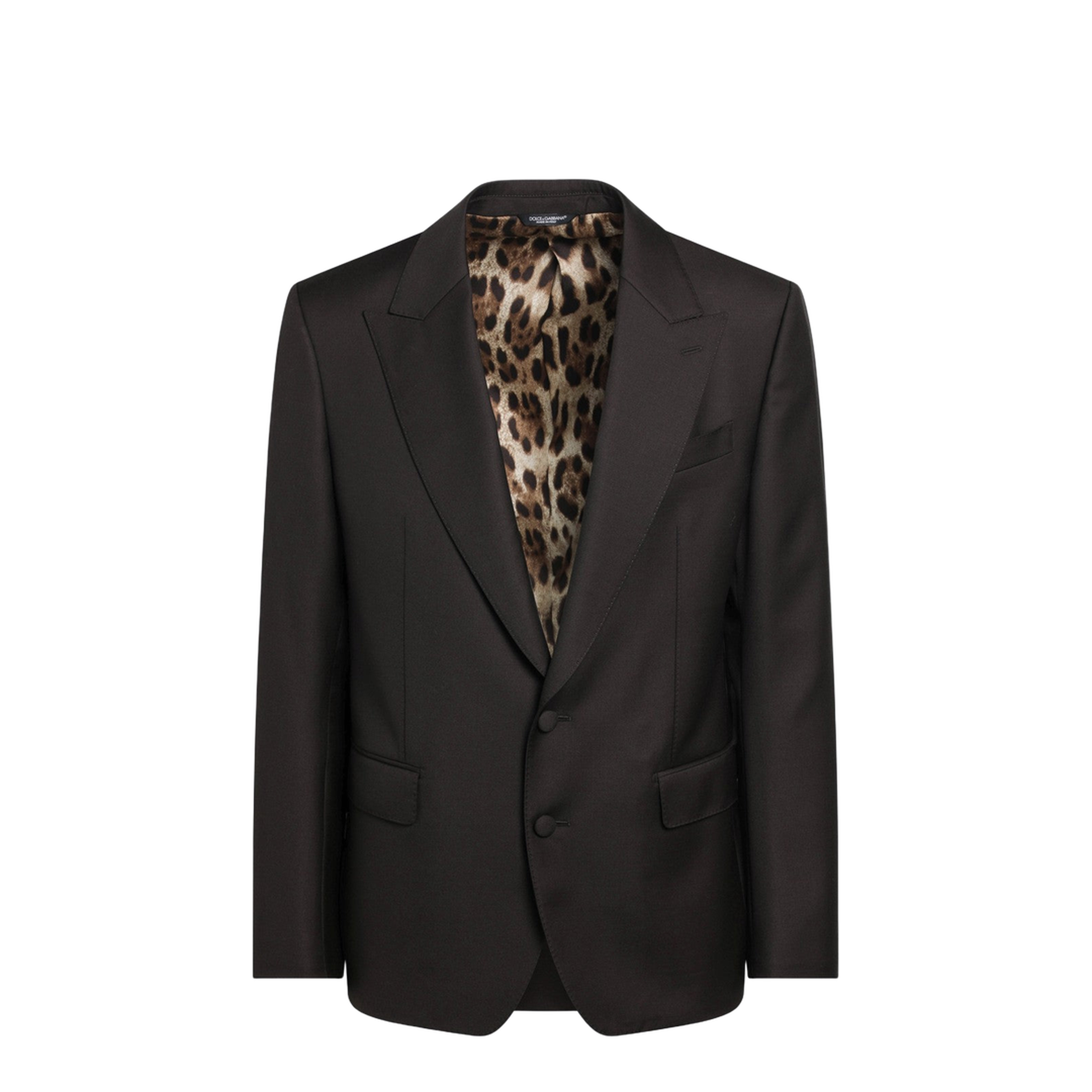 MAYFEYR - Dolce & Gabbana - Brown Single-Breasted Wool Jacket - G2TV4TFU269M0682