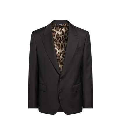 MAYFEYR - Dolce & Gabbana - Brown Single-Breasted Wool Jacket - G2TV4TFU269M0682