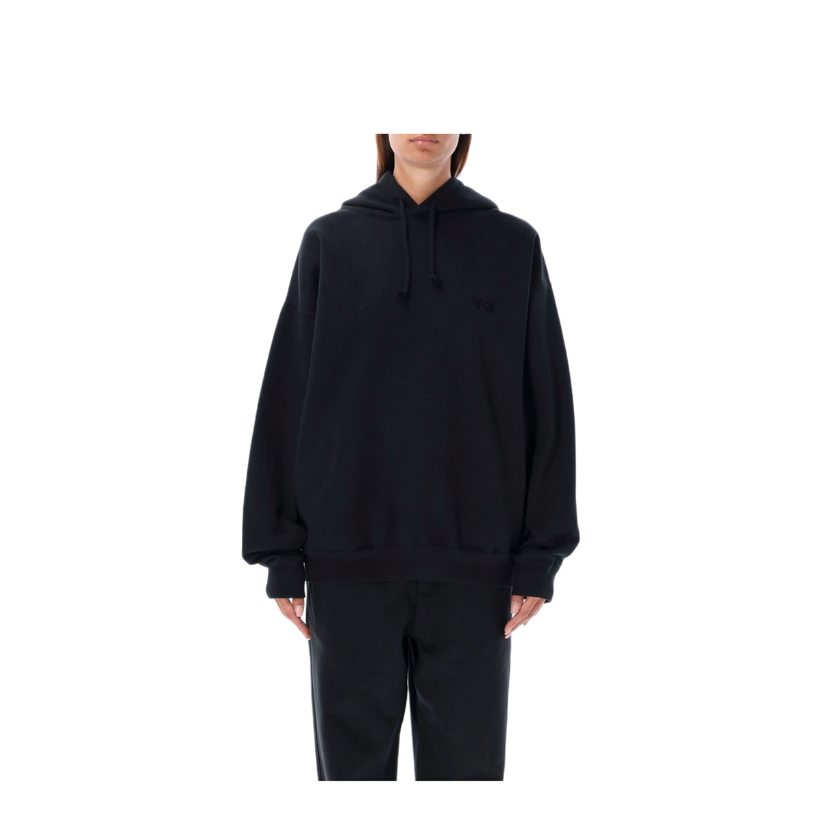 MAYFEYR - Y-3 - Brushed Terry Hoodie - IW0078BLACK