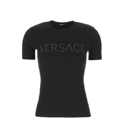 T-SHIRT LOGO STRASS