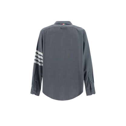 MAYFEYR - Thom Browne - Wool And Cotton Blend Shirt - MJO055A06146035