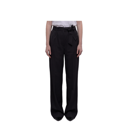 MAYFEYR - Max Mara - Editto Wool Trousers With Belt - 262113625160010204004