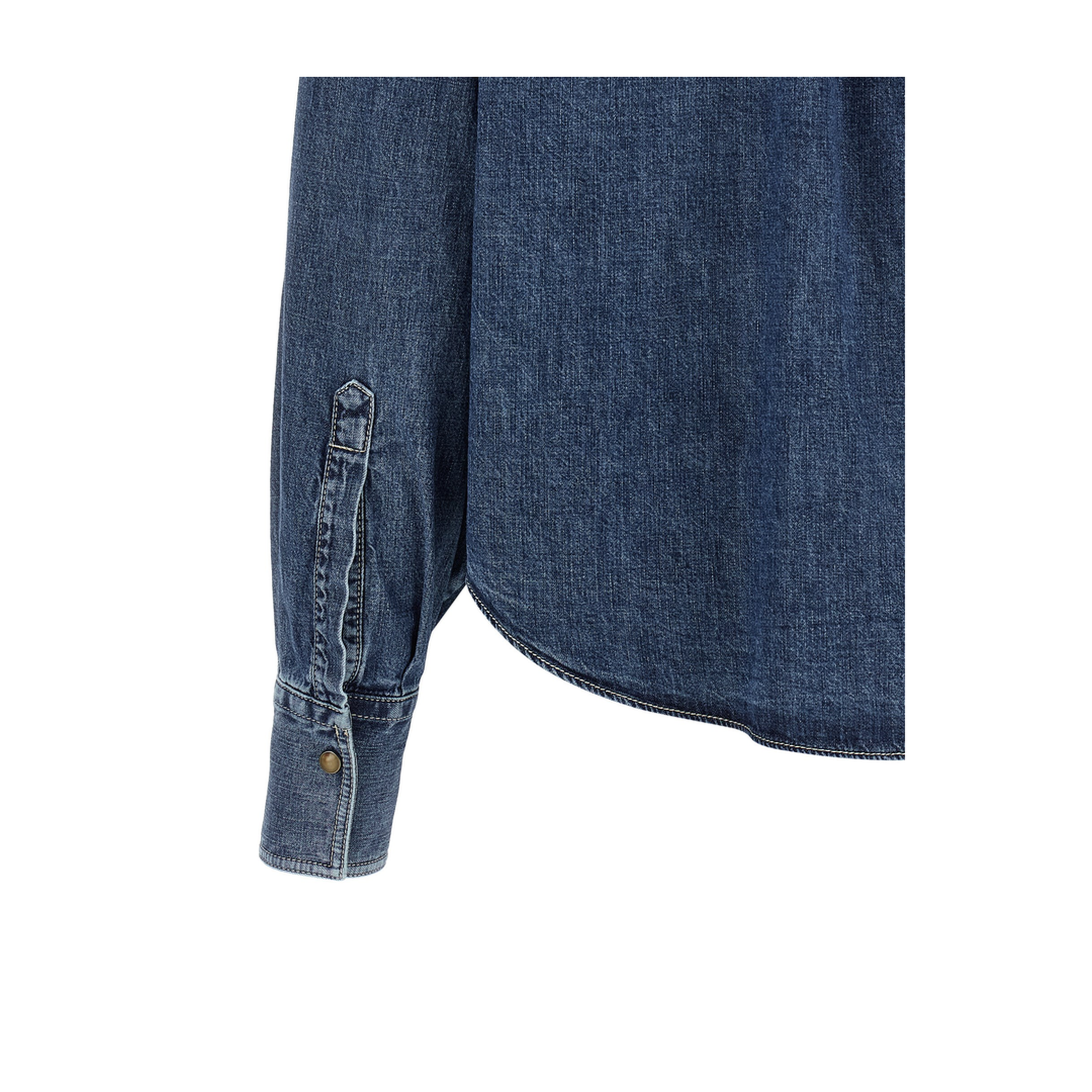 Lightweight Denim Shirt - Blue