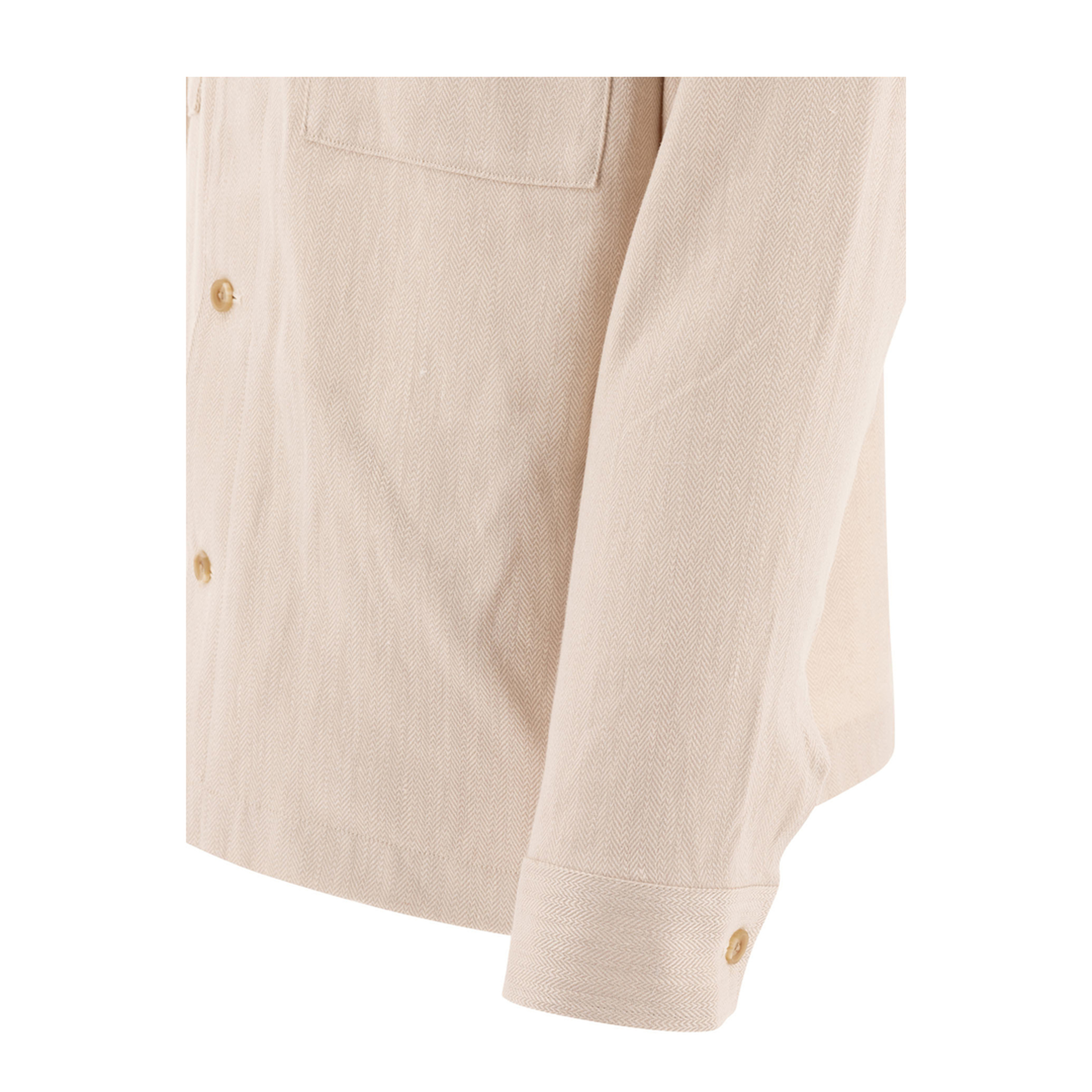 MAYFEYR - Vince - Linen Overshirt - M08154059A115NAT