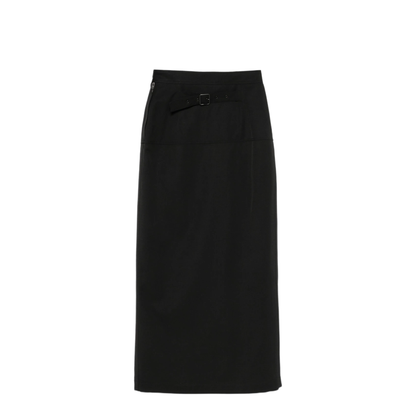 MAYFEYR - Lemaire - Slited Midi Skirt - SK1049LF1362BK999