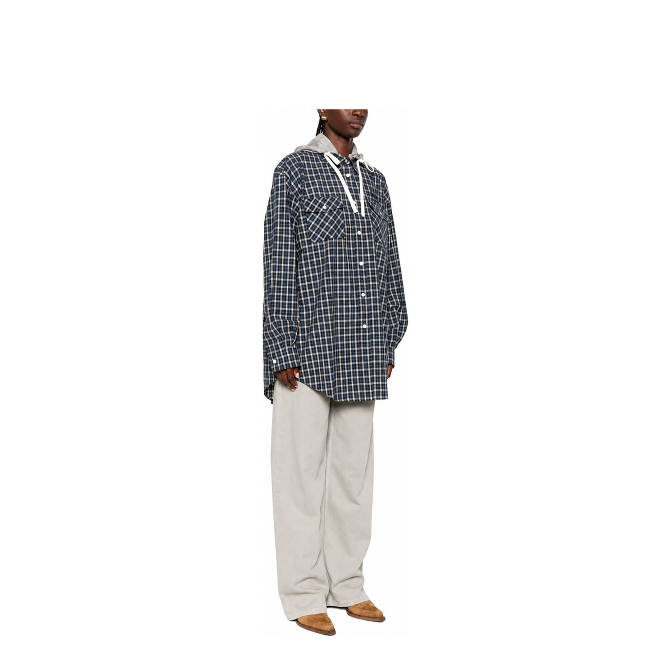 MAYFEYR - Miu Miu - Flannel Check Shirt - MK2051SOOO6210F022X