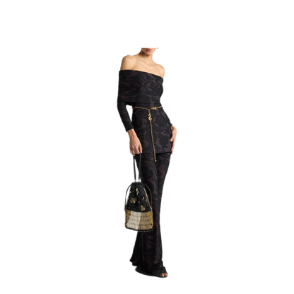 MAYFEYR - Etro - Flared Trousers In Chenille Jacquard With Paisley Foliage Motif - WREA002699JJD16N0000