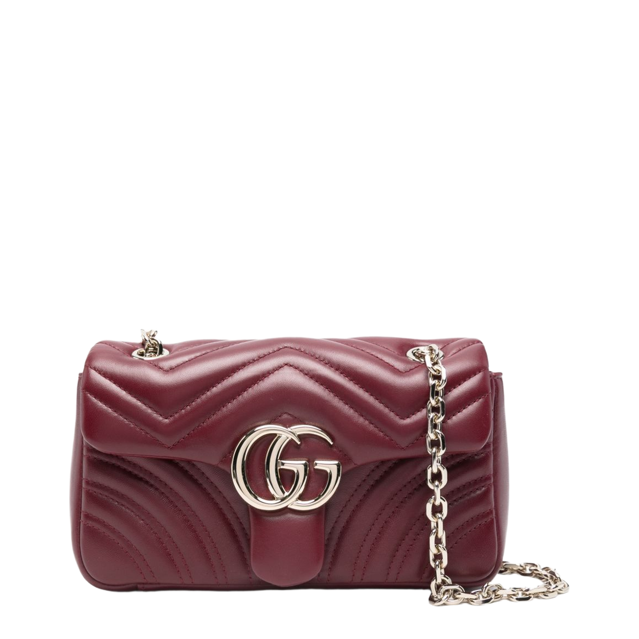 Small Shoulder Bag Red Leather