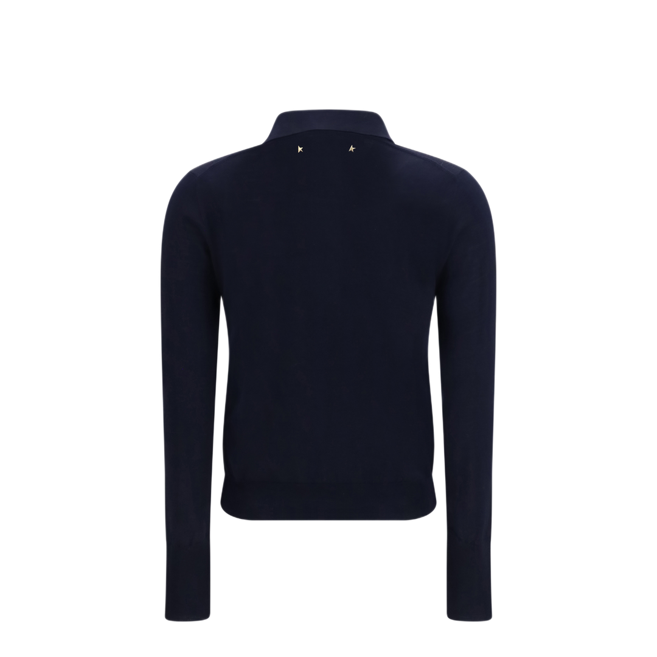 MAYFEYR - Golden Goose - Long Sleeve Merino Wool Polo - GWP01354P00104150501