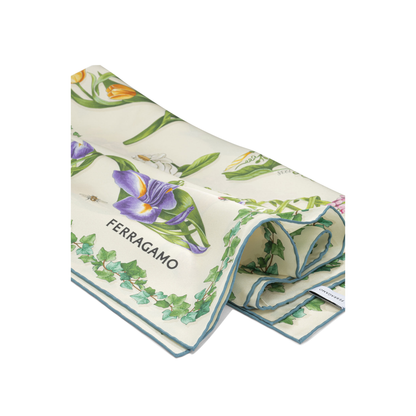 MAYFEYR - Ferragamo - Eden Shoes Silk Scarf - 0795198