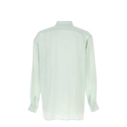 Blue Bresson Cotton Shirt