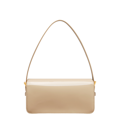 Magnetic Flap Closure Bag with Adjustable Leather Shoulder Strap