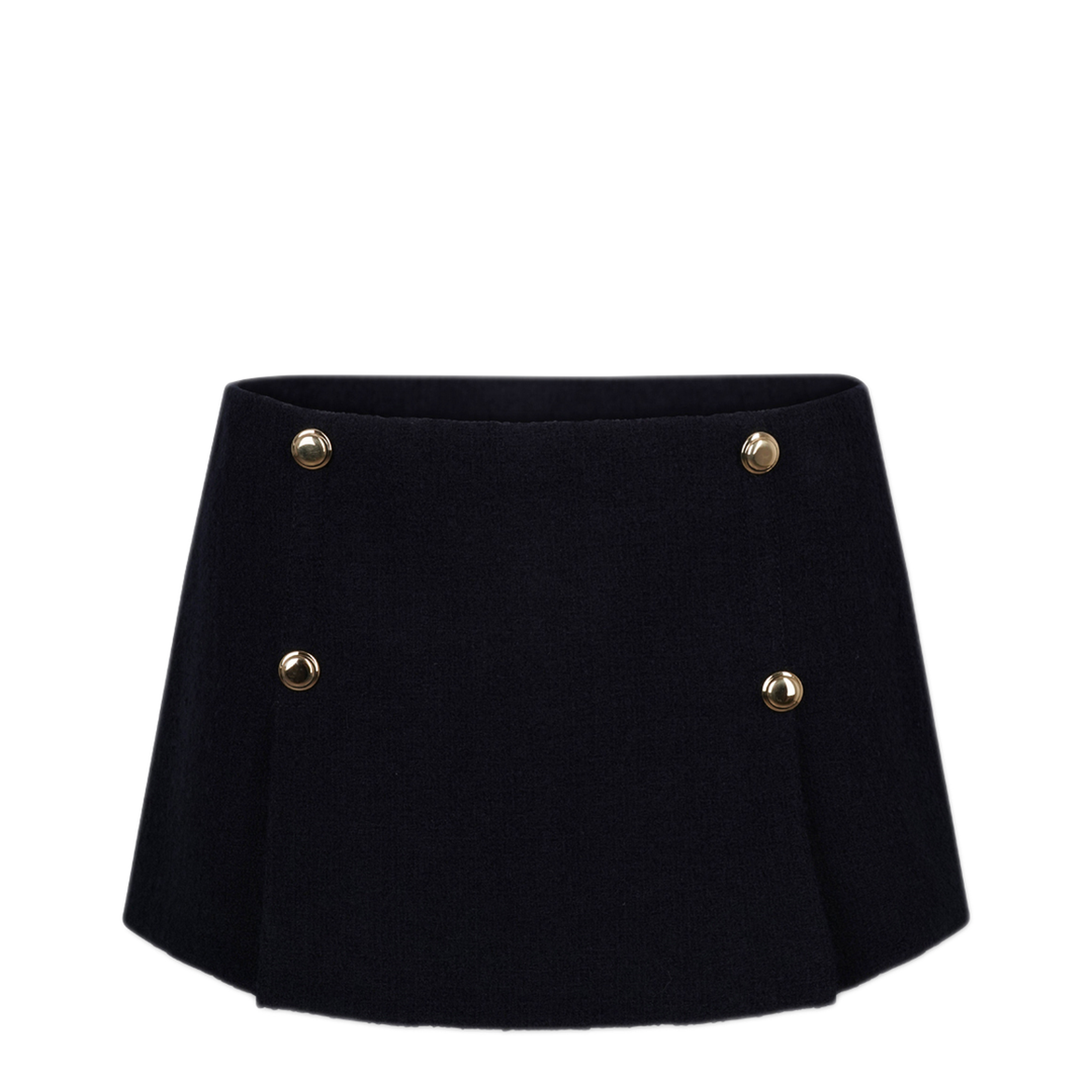 MAYFEYR -  - Tweed Wool Miniskirt - MG2157SOOO13RL