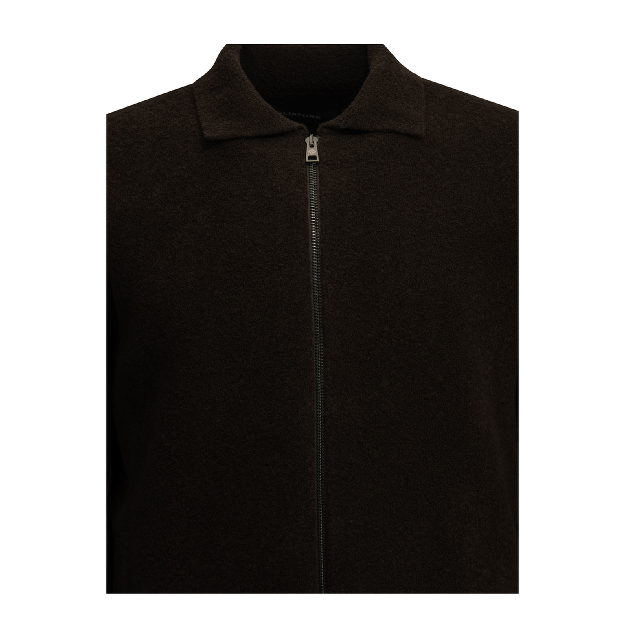 MAYFEYR - Tagliatore - Wool Sweater With A Zipper - KEIDAIPWI2614MORO