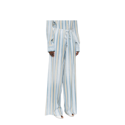 MAYFEYR - Ermanno Scervino - Trousers Clear Blue - D482P355OQNS4807