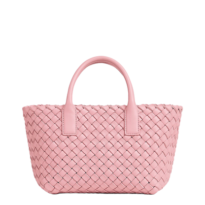 Cabat Mini Leather Handbags - Pink