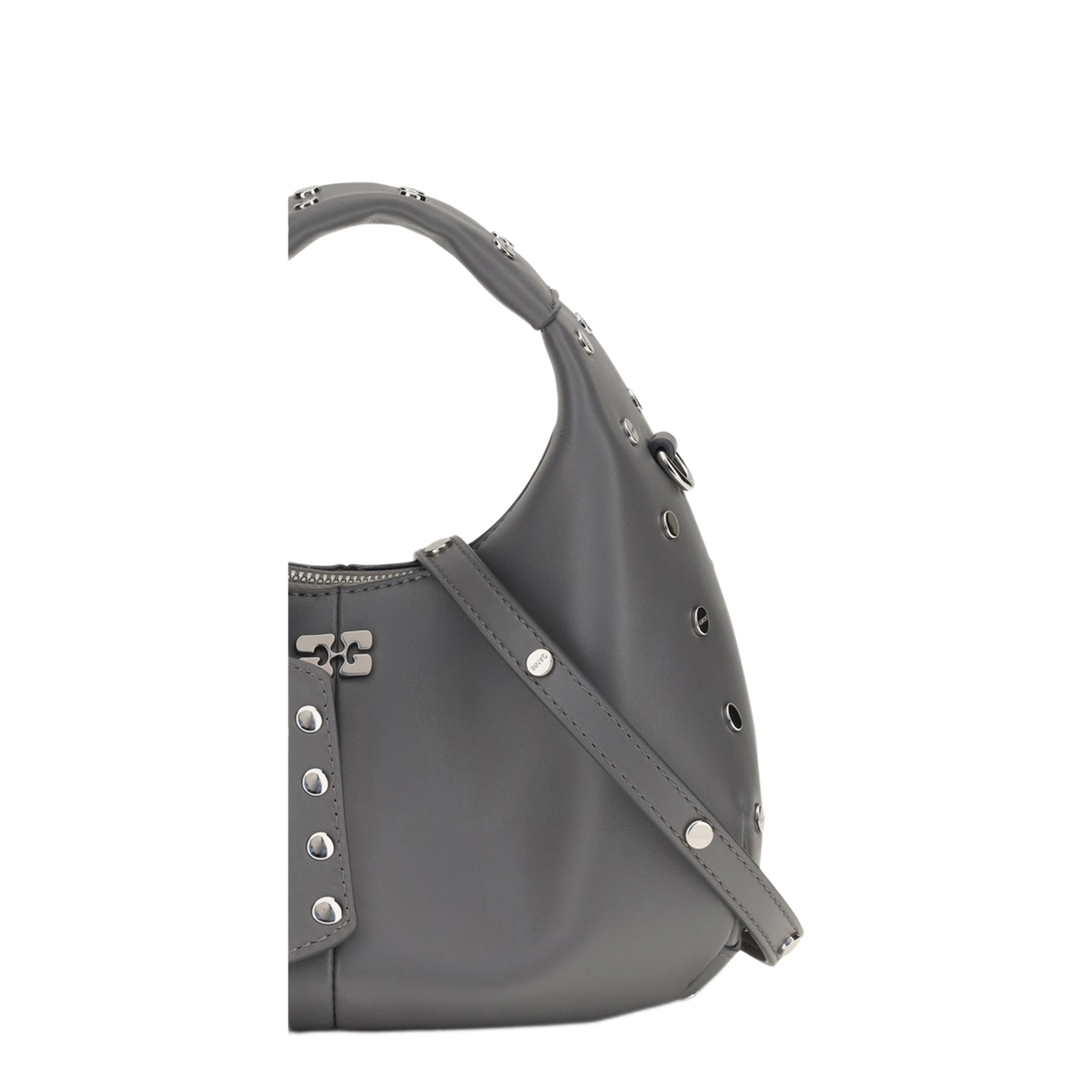 MAYFEYR - Ganni - Mini Studded Hobo Handbag - C1040038
