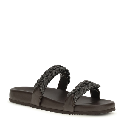 MAYFEYR - Brunello Cucinelli - Leather Sandals With Precious Braided Straps - MZGAG3159