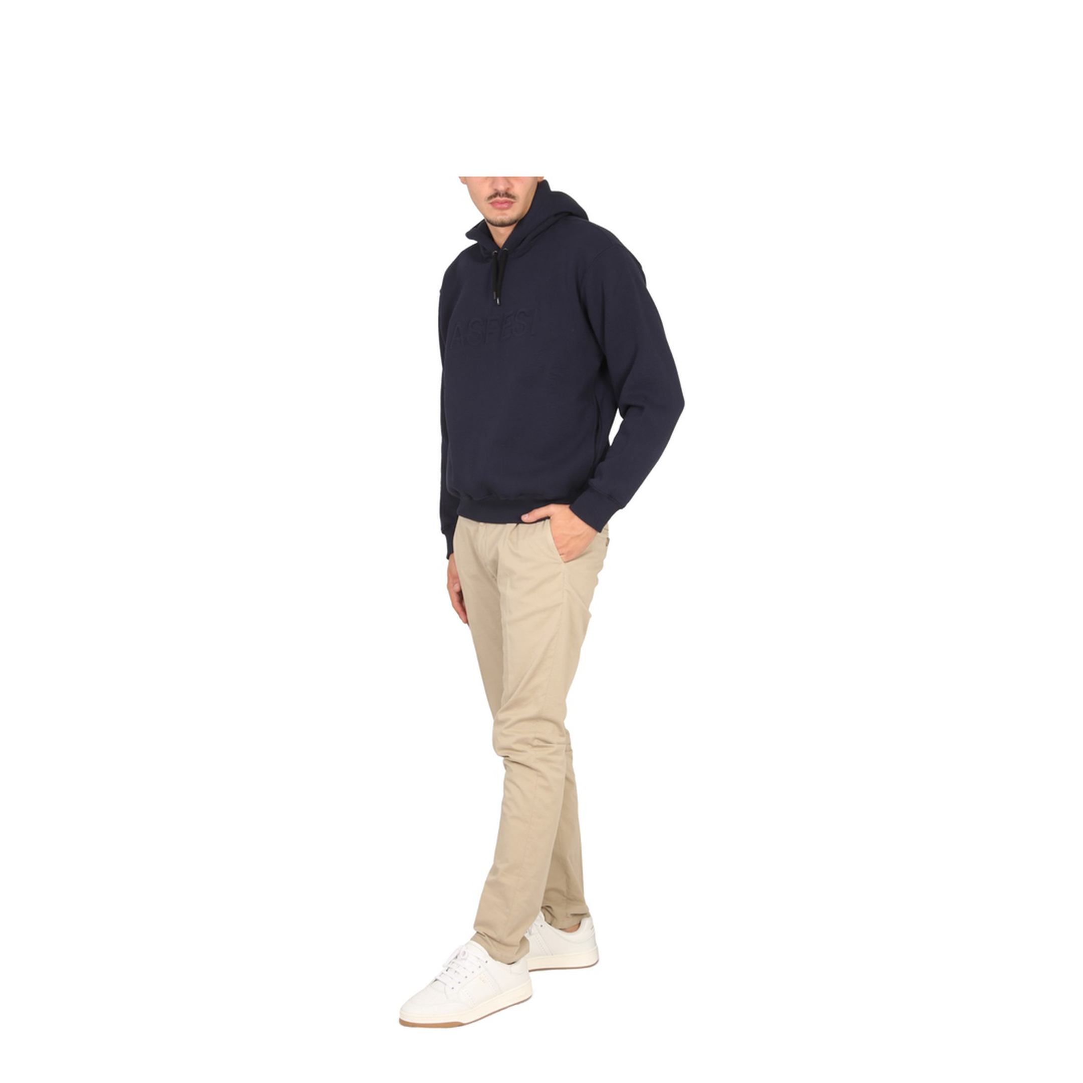 MAYFEYR - ASPESI - Sweatshirt With Logo And Hood - AY99L67601098